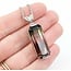 Pendant .05ctw Round Diamonds 34.54ct Bi-Color Green, Pink) Tourmaline 900pt 1.5x.4" 18" 17.62g 225010081