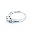Ring 3-stone 1.0ctw Diamond Diamonds 14kw 4.3mm sz7 3.13g 225010049