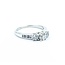 Ring 3-stone 1.0ctw Diamond Diamonds 14kw 4.3mm sz7 3.13g 225010049