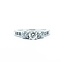 Ring 3-stone 1.0ctw Diamond Diamonds 14kw 4.3mm sz7 3.13g 225010049