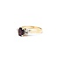 Ring .06ctw Round Diamonds .83ct Ruby 14ky 7mm Sz6.5 3.54g 225010070
