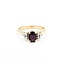 Ring .06ctw Round Diamonds .83ct Ruby 14ky 7mm Sz6.5 3.54g 225010070