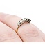 Ring 5 Stone .36ctw Round Diamonds 14ky Sz4.5 1.5g 225010113