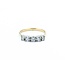 Ring 5 Stone .36ctw Round Diamonds 14ky Sz4.5 1.5g 225010113