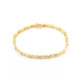  Bracelet Diamond Cut 14ky 4.5mm 7" 7.2g 225010124