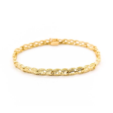 Bracelet Diamond Cut 14ky 4.5mm 7" 7.2g 225010124