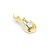 Pendant Freeform .52ct Pear Diamond 14ky 30x11mm 4.2g 225010129