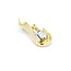Pendant Freeform .52ct Pear Diamond 14ky 30x11mm 4.2g 225010129