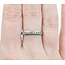 Ring Channel Set .25ctw Round Diamonds 14kw 3mm sz7.5 2.5g 225010050