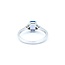 Ring .04ctw Round Diamonds 1ct Purple Tanzanite 14kw Sz7 2.87g 225010082