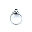 Ring .44ctw Baguette Diamonds 1.00ct Sapphire 18kw Sz6.5 4.54g 225010085