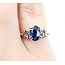 Ring 1.21ct Sapphire .06ctw Sapphire 14kw Sz5 2.75g 225010079