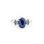 Ring 1.21ct Sapphire .06ctw Sapphire 14kw Sz5 2.75g 225010079