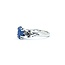 Ring 1.21ct Sapphire .06ctw Sapphire 14kw Sz5 2.75g 225010079