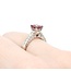 Ring Milgrain .38ctw Round Diamonds .72ct Ruby 950pt Sz6.5 5.05g 225010071