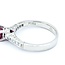 Ring Milgrain .38ctw Round Diamonds .72ct Ruby 950pt Sz6.5 5.05g 225010071