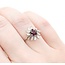 Ring .30ctw Baguette Diamonds .93ct Ruby 18kw Sz6 2.56g 225010086