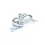 Brooch Floral 1.50ctw Round Diamonds 18kw 2x1.25" 11.94g 225010108