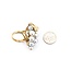 Ring Grape Stem 6.5-7.5mm Pearls 14ky 1.33x.8" Sz6.5 12.86g 225010064