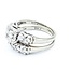 Wedding Set .39ctw Round Diamonds 14kw Sz5 5.27g 225010077