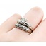 Wedding Set .39ctw Round Diamonds 14kw Sz5 5.27g 225010077