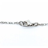  Necklace Celestial Charm Choker 1.00ctw Round Diamonds 18kw 15" 15.87g 225010093