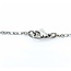Necklace Celestial Charm Choker 1.00ctw Round Diamonds 18kw 15" 15.87g 225010093