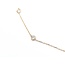 Necklace Station 1.55ctw Round Diamonds 14ky 16" 3.95g 225010094