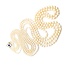 Necklace Opera Length 1.60ctw Round Old Mine Cut Diamonds 1.00ct Sugarloaf Cabochon GIA Unheated Sapphire 14ky 3.5-8mm Pearl Graduated 52" Length 130.14g 225010074