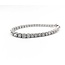 Bracelet 14.83ctw Round Diamonds 14kw 4-6mm 7.25" 18.26g 225030001