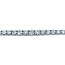 Bracelet 14.83ctw Round Diamonds 14kw 4-6mm 7.25" 18.26g 225030001