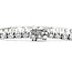 Bracelet 14.83ctw Round Diamonds 14kw 4-6mm 7.25" 18.26g 225030001