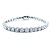 Bracelet 14.83ctw Round Diamonds 14kw 4-6mm 7.25" 18.26g 225030001