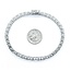 Bracelet 14.83ctw Round Diamonds 14kw 4-6mm 7.25" 18.26g 225030001