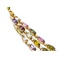 Necklace 3.74ctw Round Diamonds 73.07ctw Multi Color GIA Unheated Sapphires 18ky 17.25" 61.7g 225030002