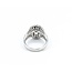 Ring .67ctw Round Diamonds 2.02ct GIA Purplish Pink Unheated Kashmir Sapphires Platinum Sz7 8.4g 225030005
