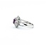Ring .67ctw Round Diamonds 2.02ct GIA Purplish Pink Unheated Kashmir Sapphires Platinum Sz7 8.4g 225030005