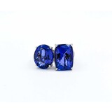  Ring .23ctw Round Diamonds 10.91ctw Tanzanite Platinum Sz7 10.7g 225030003