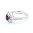 Ring .42ctw Round Diamonds 1.19ct GIA Kashmir Sapphire Platinum Sz7 6.9g 225030016
