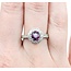 Ring .42ctw Round Diamonds 1.19ct GIA Kashmir Sapphire Platinum Sz7 6.9g 225030016