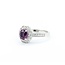 Ring .42ctw Round Diamonds 1.19ct GIA Kashmir Sapphire Platinum Sz7 6.9g 225030016