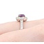 Ring .42ctw Round Diamonds 1.19ct GIA Kashmir Sapphire Platinum Sz7 6.9g 225030016