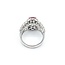 Ring 2.11ctw Round Diamonds 5.39ctw Ruby Platinum Sz7 10.5g 225030028