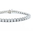 Bracelet 7.97ctw Round Diamonds 14kw 7" 17.8g 225030007