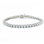 Bracelet 7.97ctw Round Diamonds 14kw 7" 17.8g 225030007