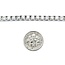 Bracelet 7.97ctw Round Diamonds 14kw 7" 17.8g 225030007