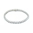 Bracelet 7.97ctw Round Diamonds 14kw 7" 17.8g 225030007