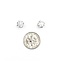 Earrings 3.01ctw Round Diamonds 14kw 7mm 1.6g 225030025