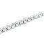 Bracelet 8.77ctw Round Diamonds 14kw 7" 10.6g 225030022