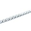 Bracelet 8.77ctw Round Diamonds 14kw 7" 10.6g 225030022